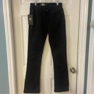 NWT Rock & Republic Kassandra black bootcut jeans 8M